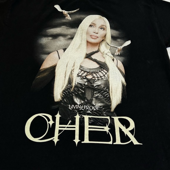 Cher “Living Proof” Farewell Tour 2002/03 Graphic T-Shirt | Unisex Size XL - Picture 2 of 7